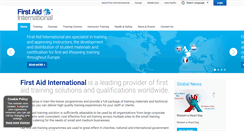 Desktop Screenshot of firstaidinternational.co.uk